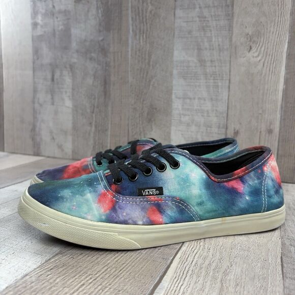 Vans Authentic Lo Pro Women's Size 7 Sneakers Skate Shoes Canvas Galaxy Space - Picture 1 of 15